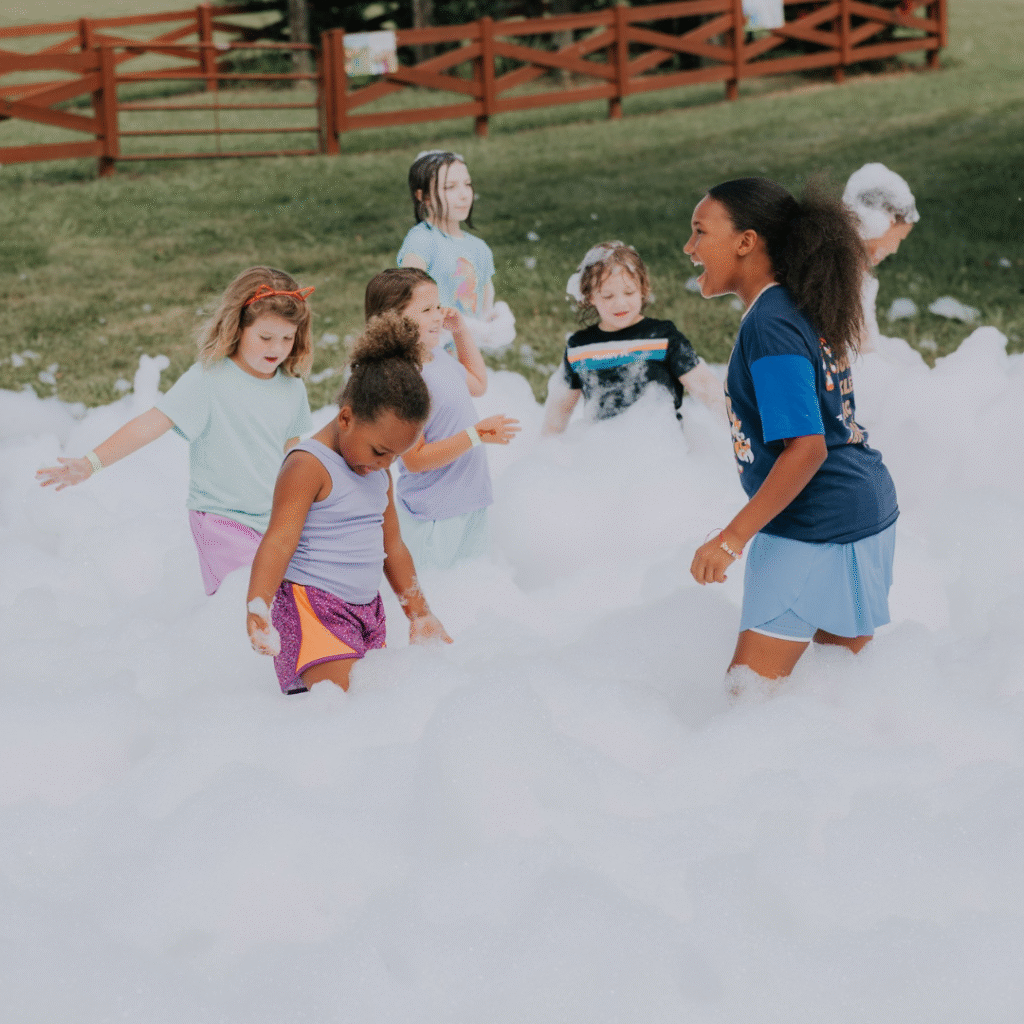 Foam on the Farm Title