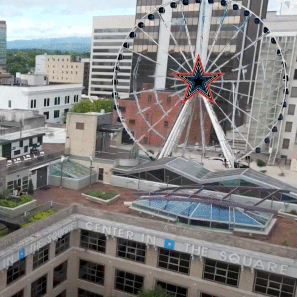 Center in the Square Ferris Wheel Square Photo